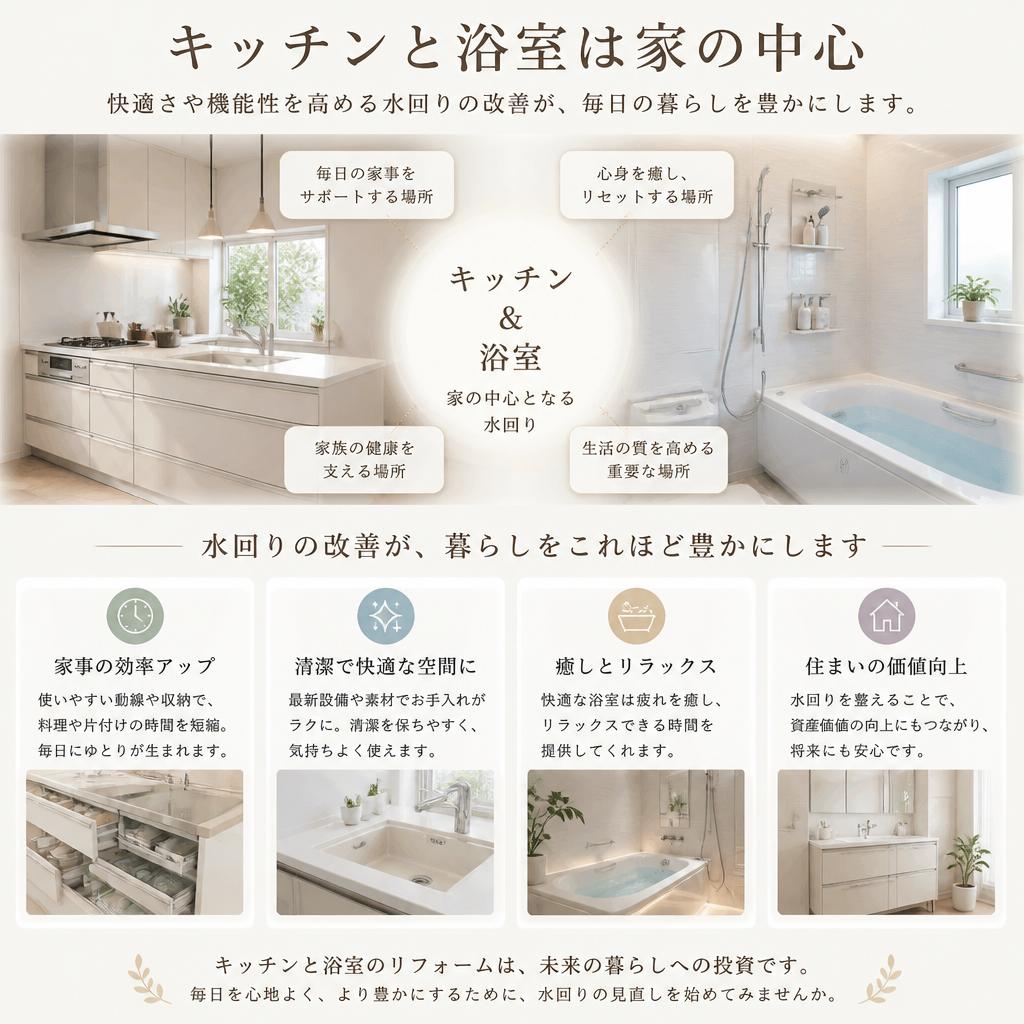 2. 水回りの重要性
