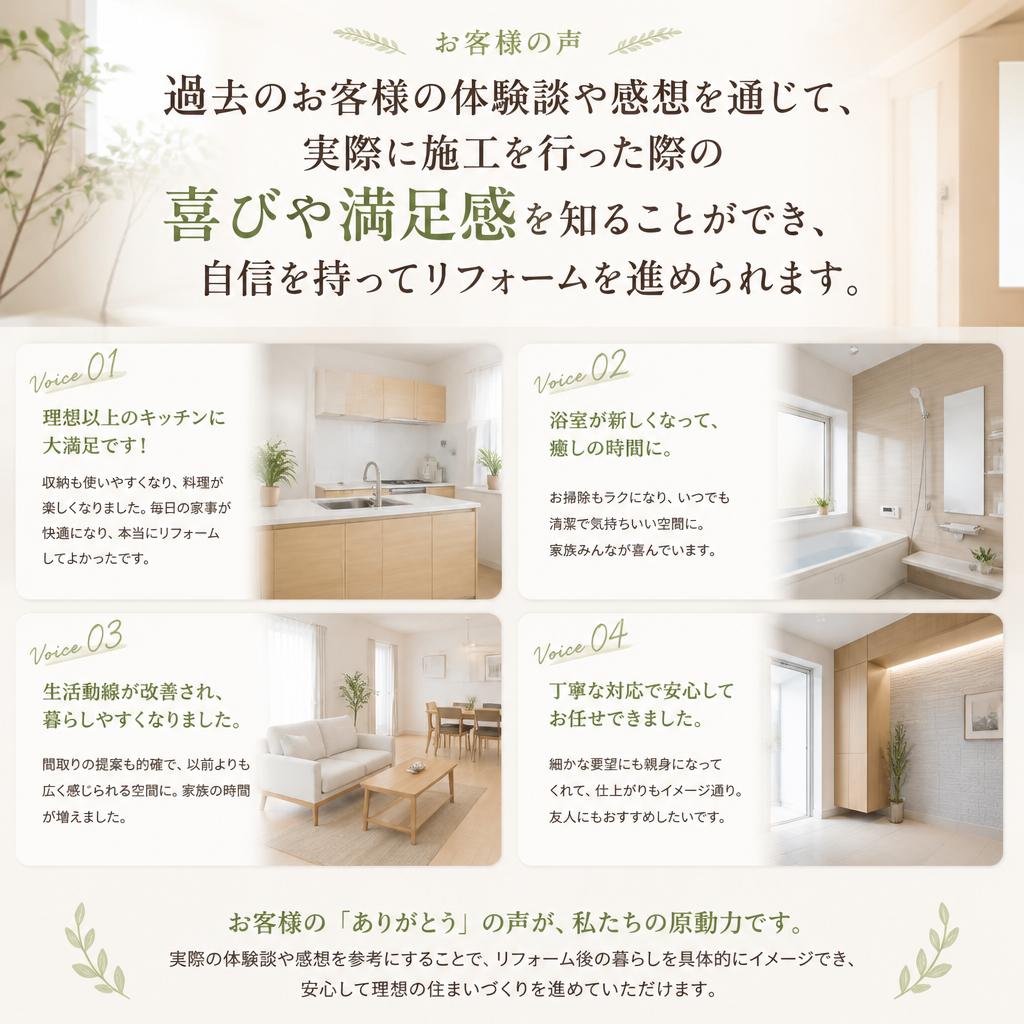 お客様の声