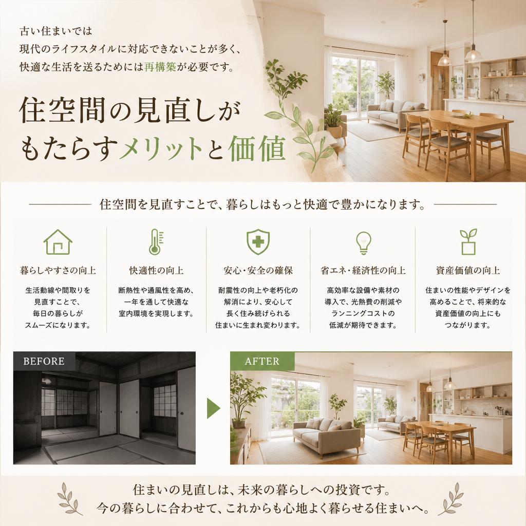 住空間の再構築の必要性