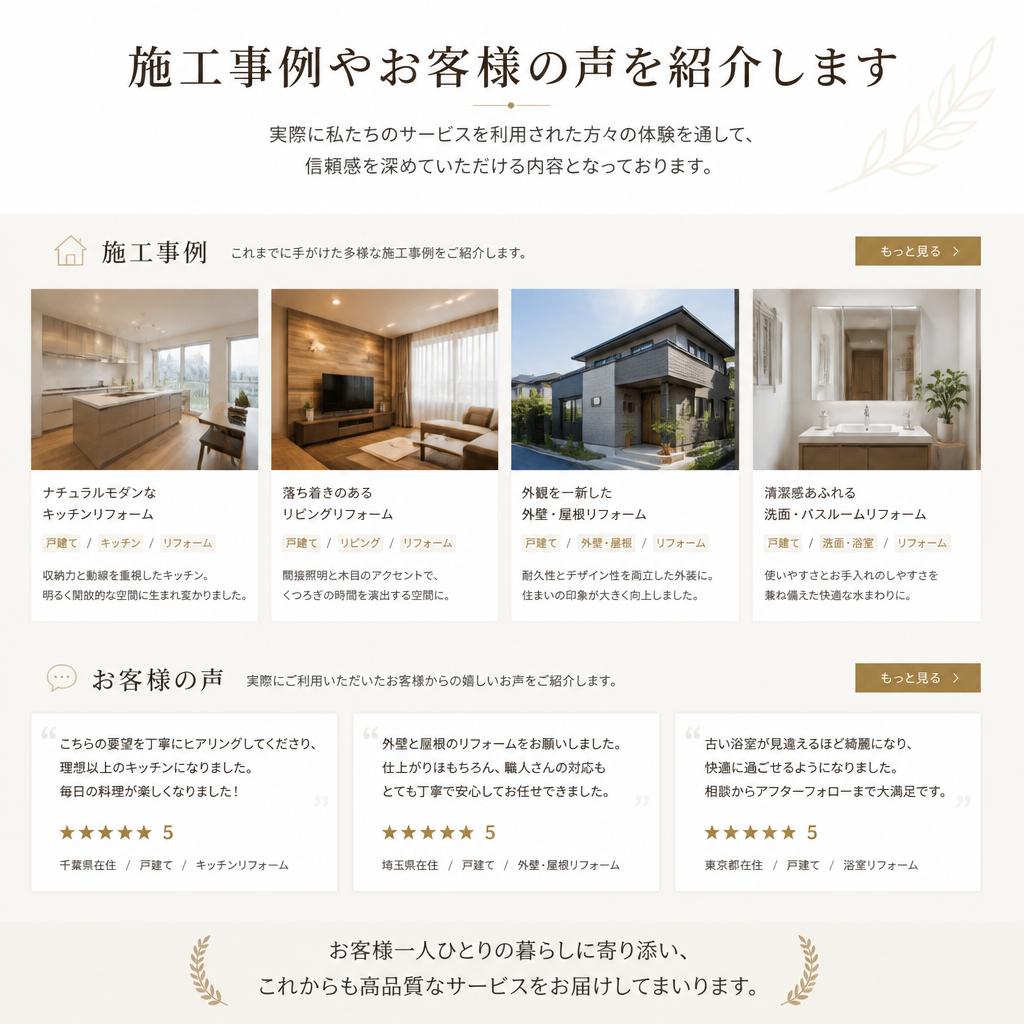 お客様の声—成功事例紹介