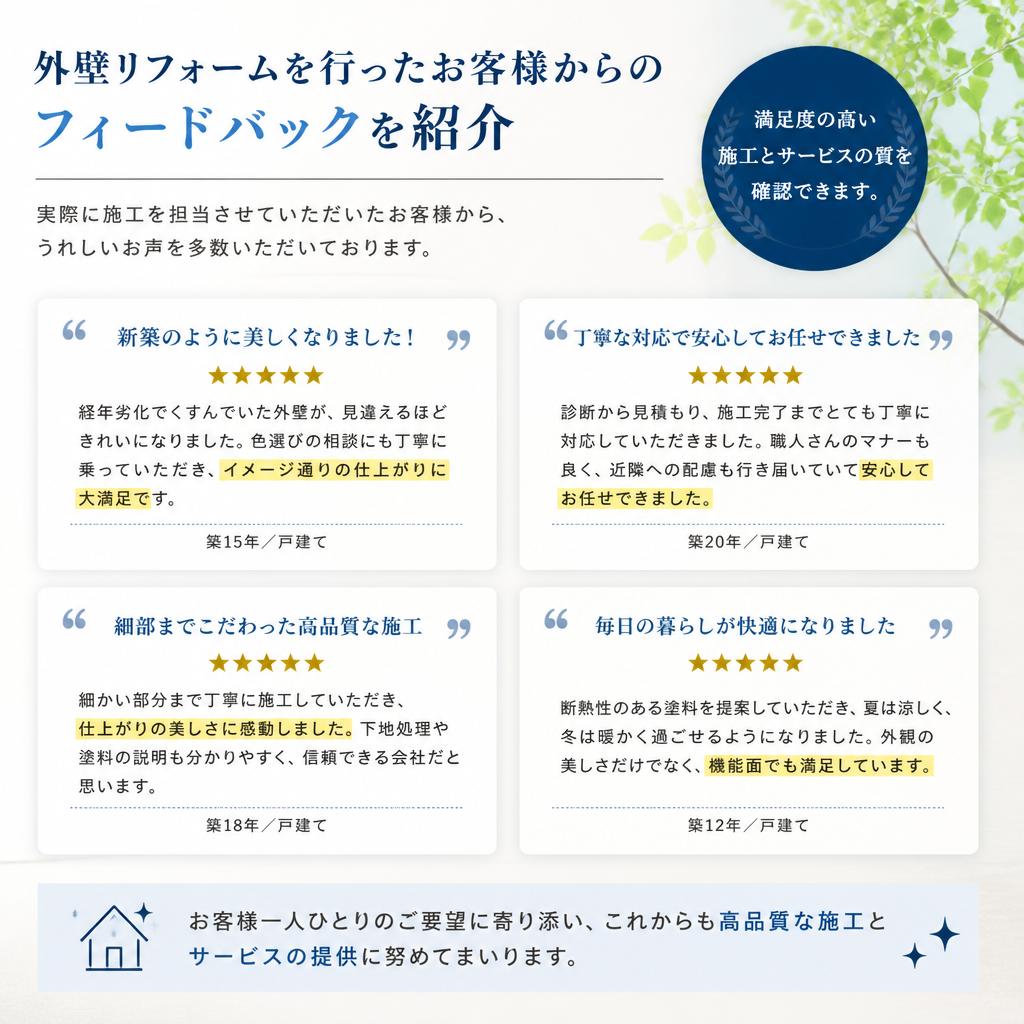 お客様の声