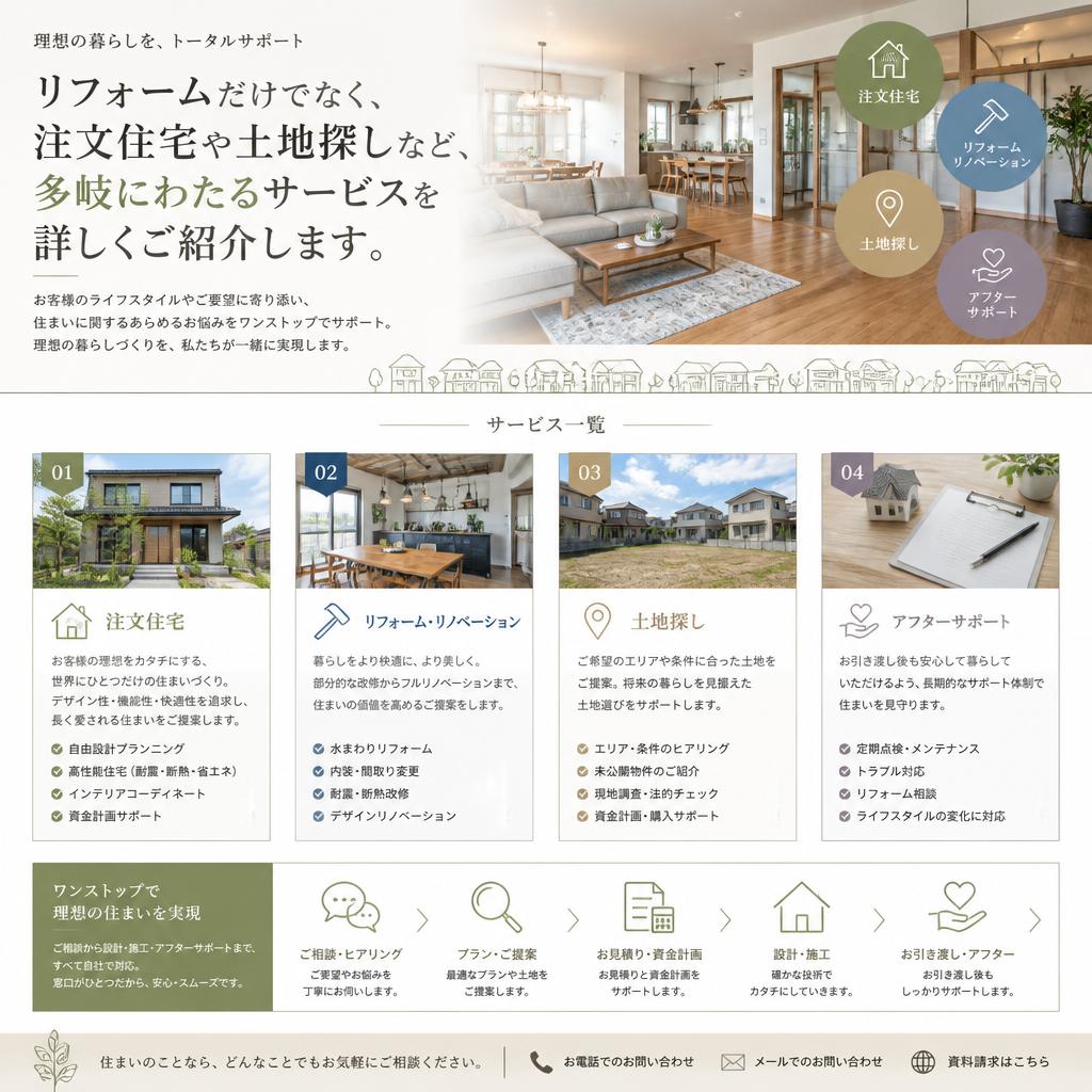 理想を形にするためのサービス