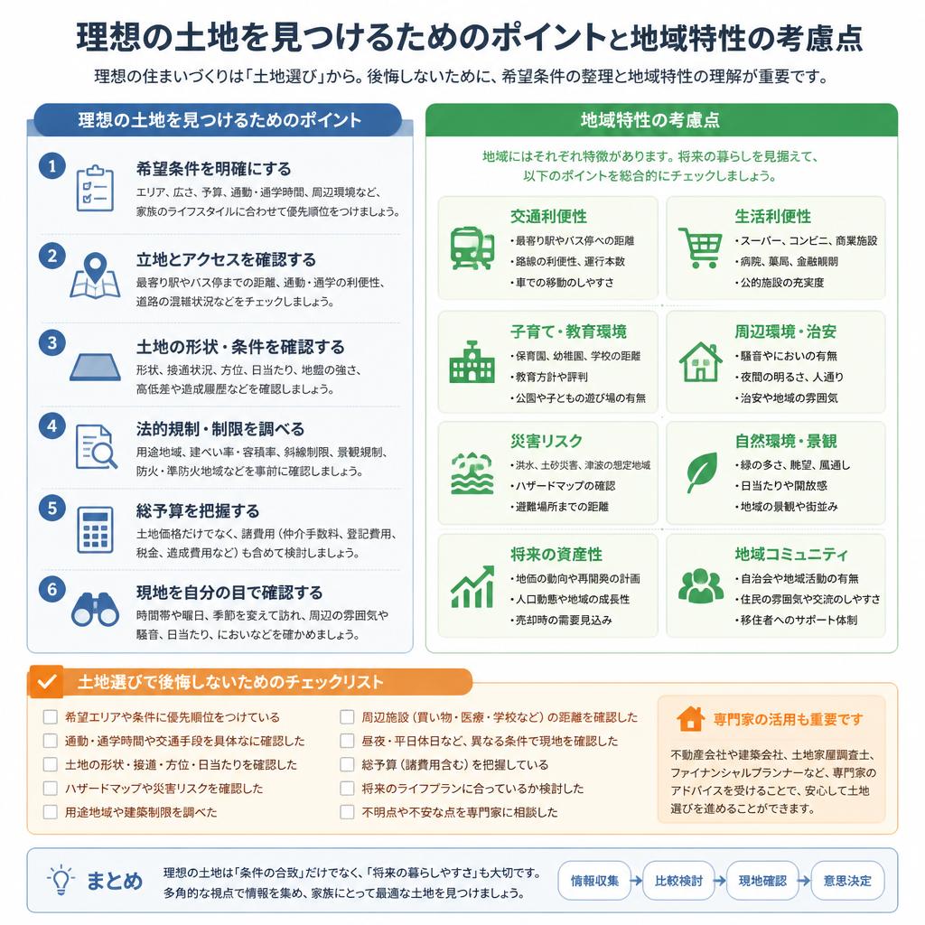 土地探しはどうする？