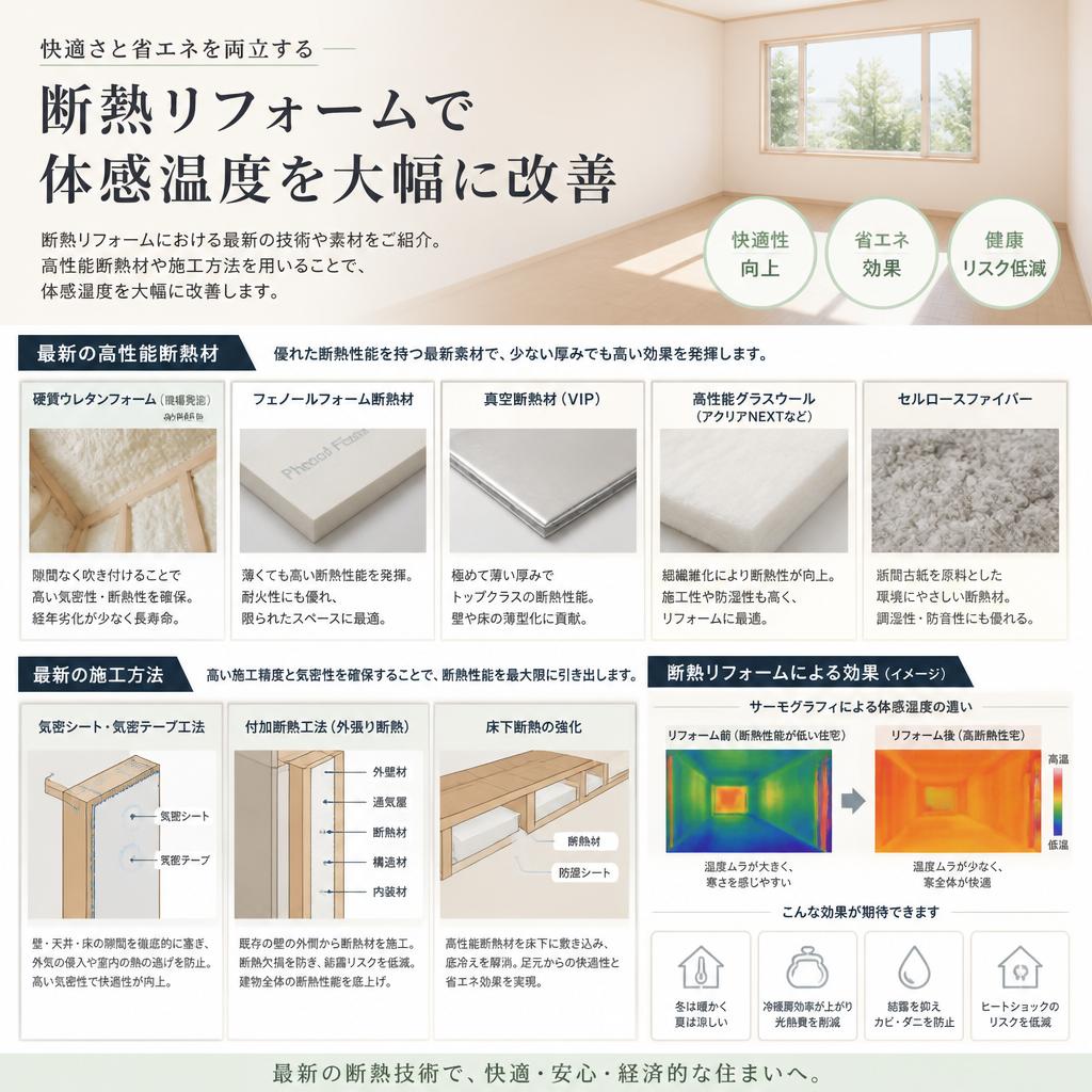 2. 最新技術で断熱性能を劇的に向上！