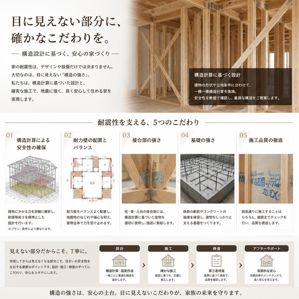 目に見えない構造の強化
