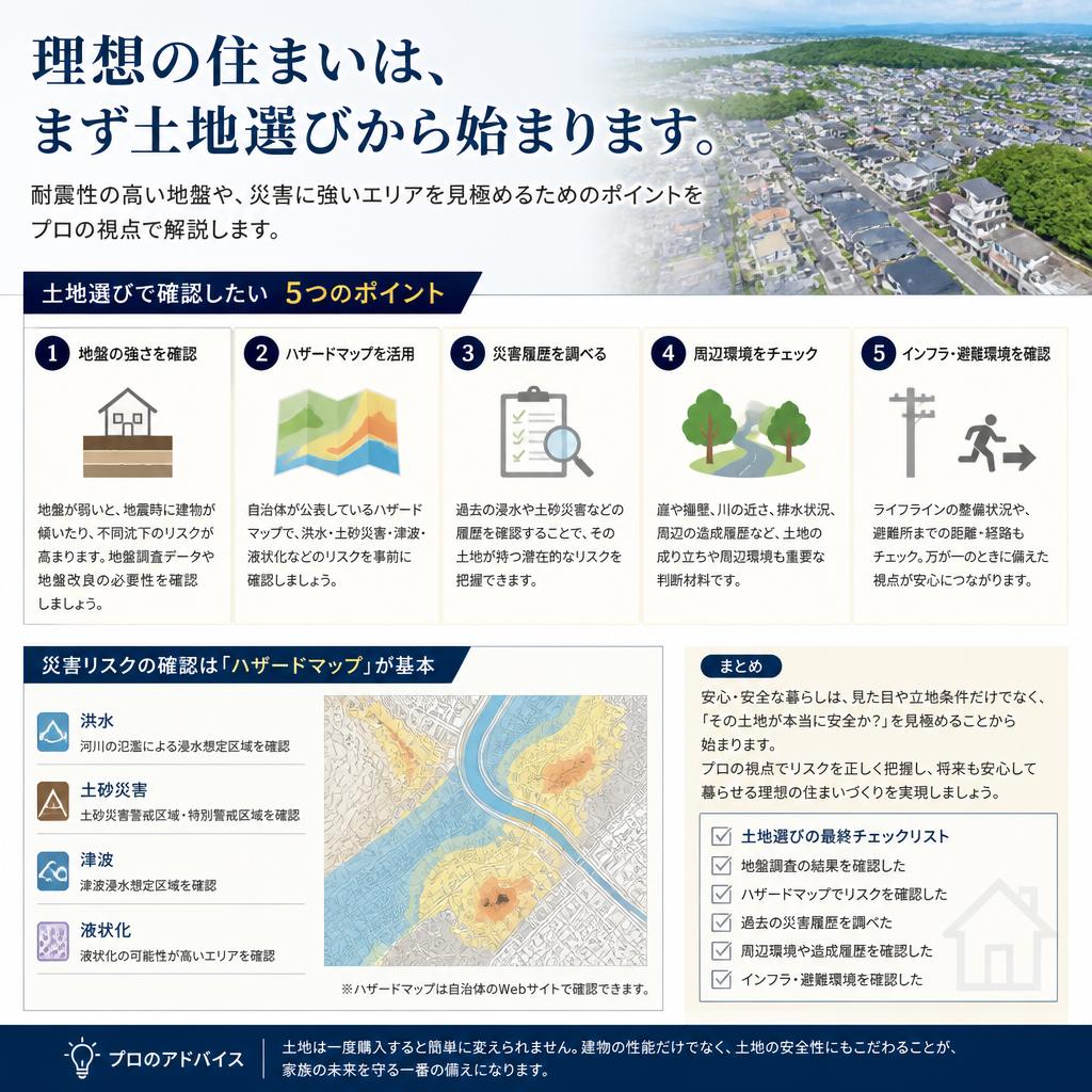 土地選びのポイント
