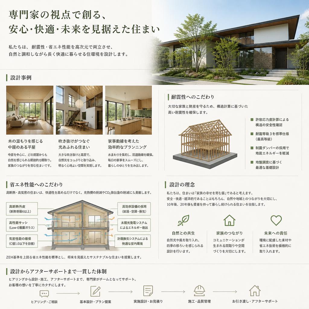 プロの視点での住宅設計