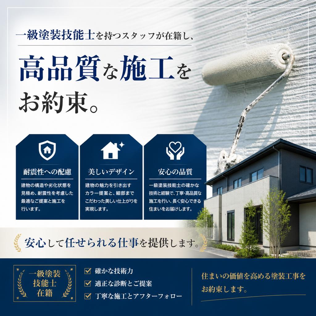 専門家による確かな施工
