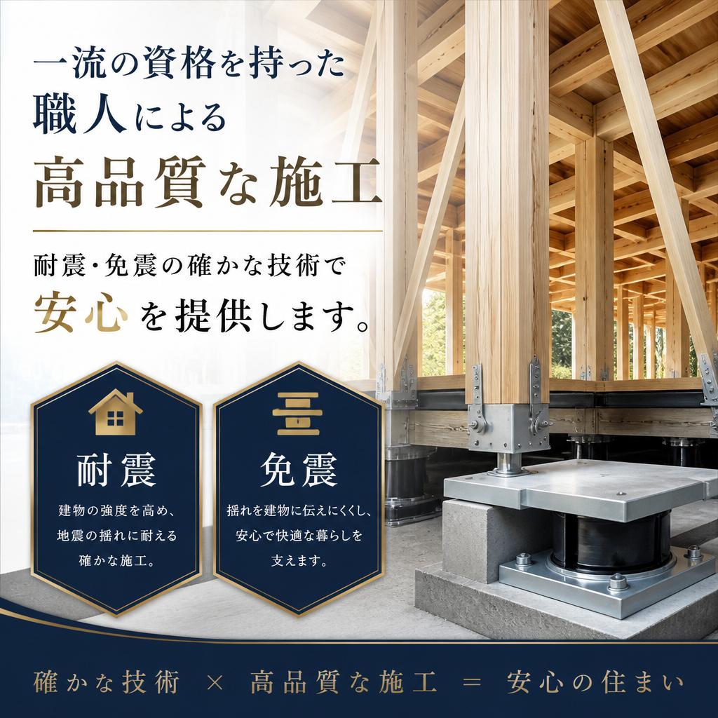 2. 高品質な施工を約束